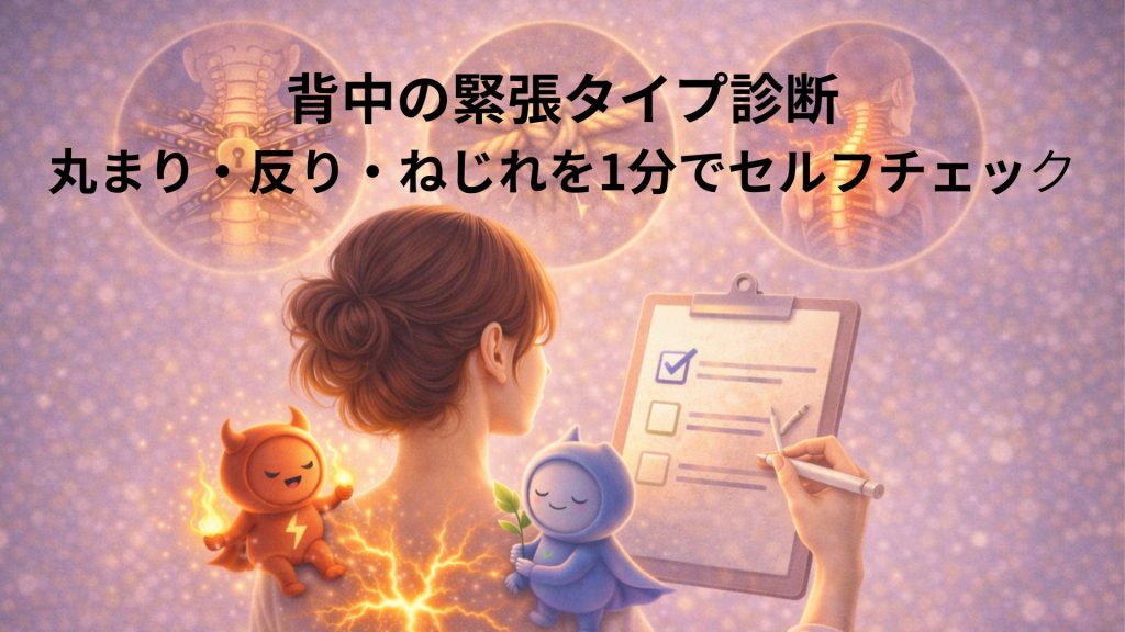 タイプ別のセルフチェックの様子