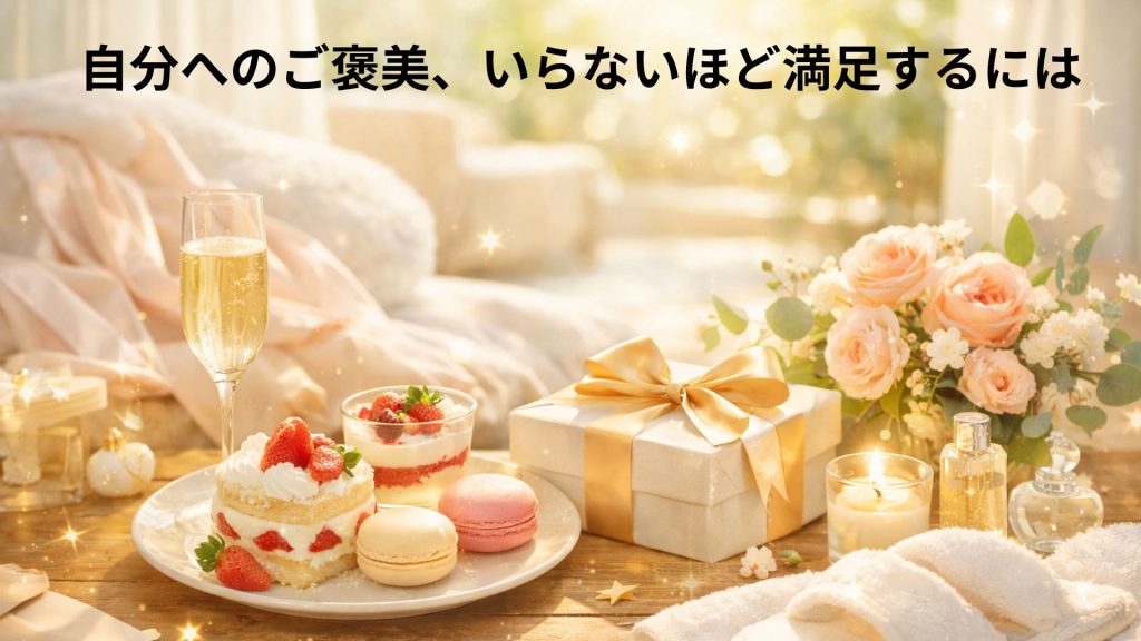 プレゼントやスイーツ等のご褒美の画像